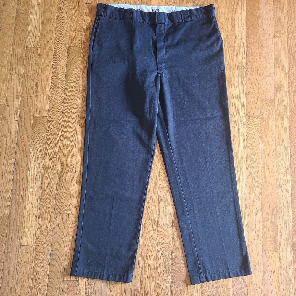 Dickies 874 Black FLEX Work Pants original Fit Size 41X31